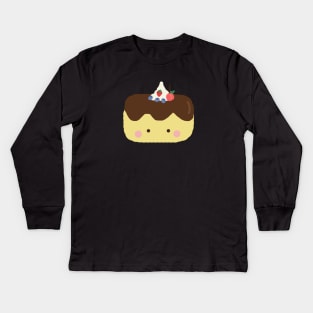 Happy Pudding Kids Long Sleeve T-Shirt